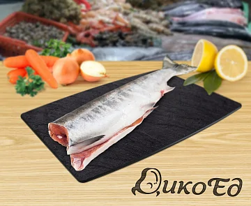 Кижуч замороженный потрошеный без головы (мешок 20 кг) Фото Кижуч замороженный потрошеный без головы (мешок 20 кг)