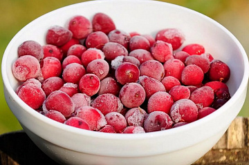 Клюква дикая замороженная 400 г Фото Клюква дикая замороженная 400 г