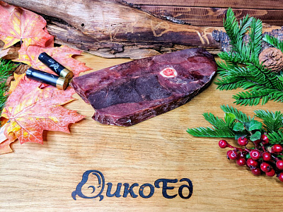 Превью Стейк из окорока северного оленя на кости 400-800 гр