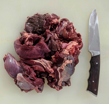 Мясо европейского благородного оленя для собак Фото Мясо европейского благородного оленя для собак