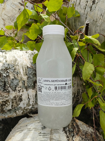 Сок березовый замороженный Фото Сок березовый замороженный