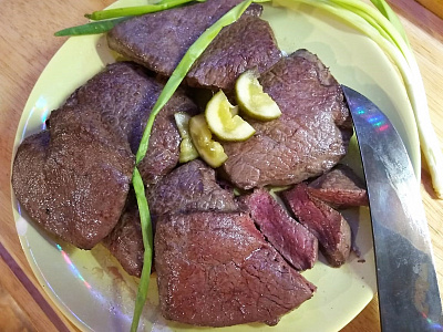 Превью Стейк из европейского оленя (внутренняя часть бедра)