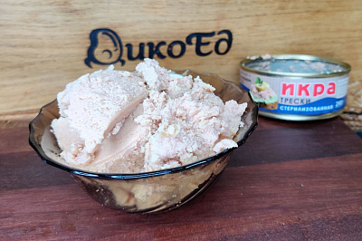 Превью Икра трески стерилизованная пробойная 185 г