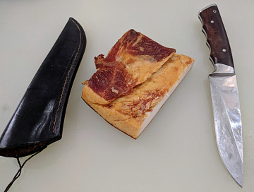 Сало кабана подкопченое Фото Сало кабана подкопченое