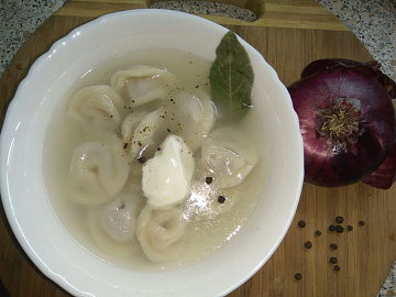 Пельмени из дикой утки 500 г. Фото Пельмени из дикой утки 500 г.