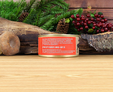 Превью Тушеное мясо лося (тушенка из лосятины)