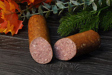 Фото Колбаса из кабана полукопченая