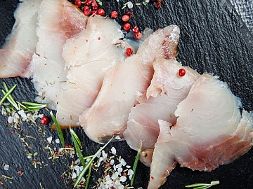 Филе муксуна  слабосоленое Фото Филе муксуна  слабосоленое