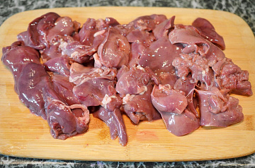 Печень дикого гуся Фото Печень дикого гуся