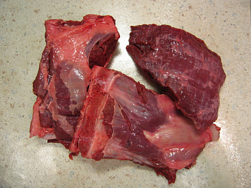 Фото Грудинка марала без кости