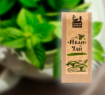 Иван-чай с мятой (50г) Фото Иван-чай с мятой (50г)
