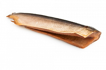 Спинка омуля холодного копчения без головы Фото Спинка омуля холодного копчения без головы