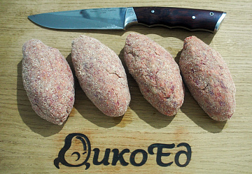 Котлеты из северного оленя по-домашнему Фото Котлеты из северного оленя по-домашнему