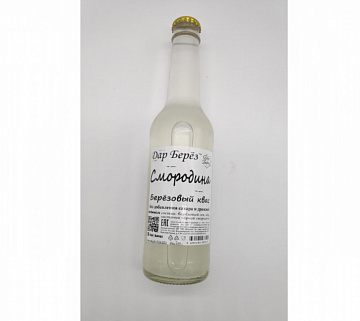 Березовый квас Смородина (330 мл) Фото Березовый квас Смородина (330 мл)