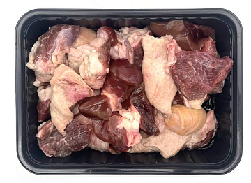 МИКС 2 МЯСНОЙ Говядина, сердце, рубец Фото МИКС 2 МЯСНОЙ Говядина, сердце, рубец