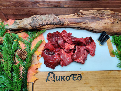 Превью Обрезь мяса лося для собак