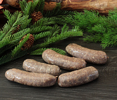 Колбаски для жарки из лося (со шпиком кабана)