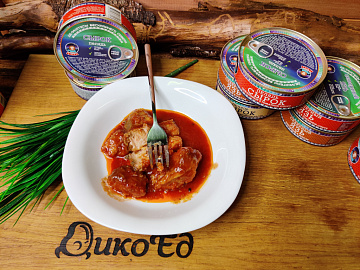 Сырок обжаренный в томатном соусе Фото Сырок обжаренный в томатном соусе