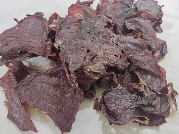 Мясные чипсы из лося 40 г Фото Мясные чипсы из лося 40 г