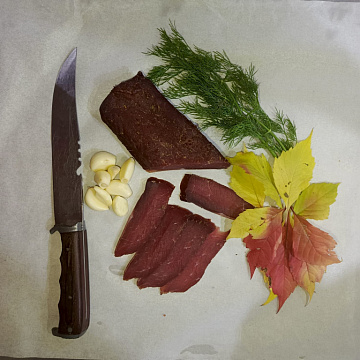 Мясо кабана сырокопченое (Ретивое) Фото Мясо кабана сырокопченое (Ретивое)