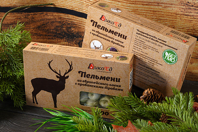 Превью Пельмени из Европейского благородного оленя с прованскими травами 500 г