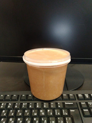 Крем-мед с земляникой Фото Крем-мед с земляникой