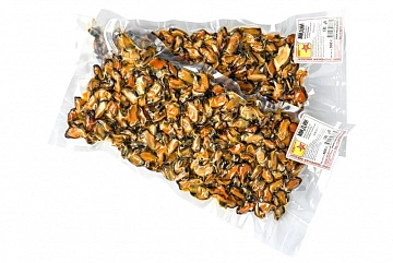 Фото Мидии очищенные солено-сушеные 500 г