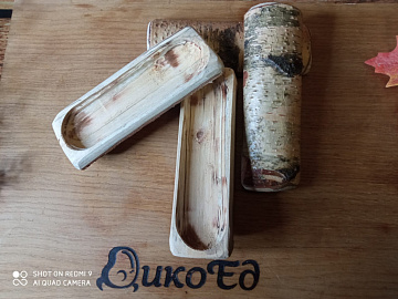 Берёзовый лоток Фото Берёзовый лоток